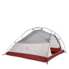 Палатка Naturehike Cloud Up 3 New 20D + Floor Mat Light Grey/Red