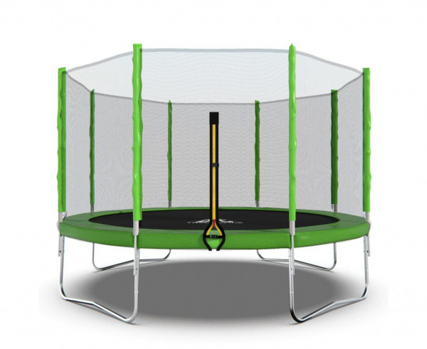 Батут DFC Trampoline Fitness 12FT-TR-LG с сеткой