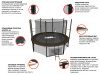 Батут Unix line 8 ft Black&Brown (inside)