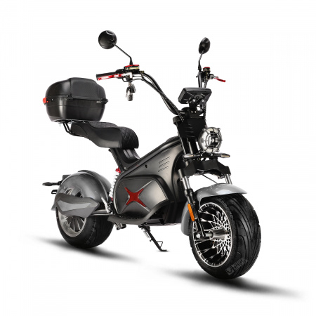 Электроскутер White Siberia BLACK SEA (SILVER) 5000W