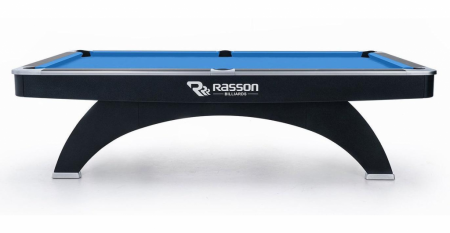 Бильярдный стол для пула "Rasson OX" 9 ф (черный, сланец 30 мм)