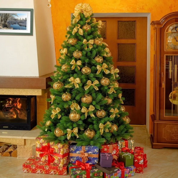 Ель искусственная National Tree Company Зеленая красавица премиум 210 см