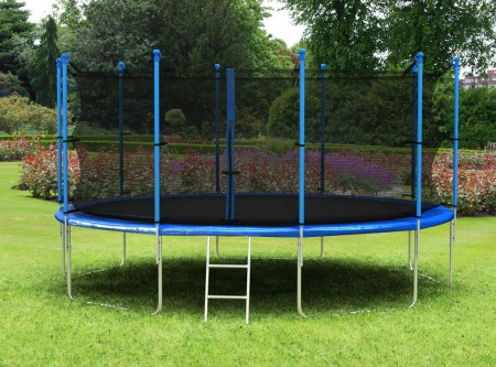 Батут Diamond fitness internal 16 FT (488 см) с защитной сеткой и лестницей