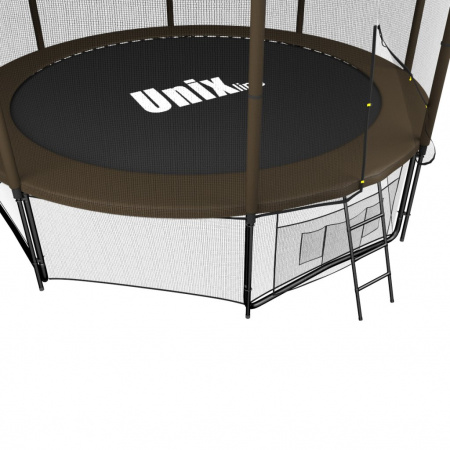 Батут Unix line 10 ft Black&Brown (outside)