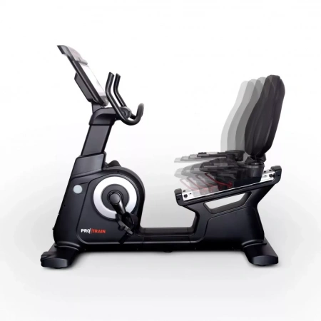 Велотренажер Protrain K9003RW-LED, горизонтальный