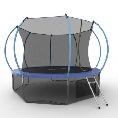 Батут Evo Jump Internal 12ft (Blue) + Lower net (2020)