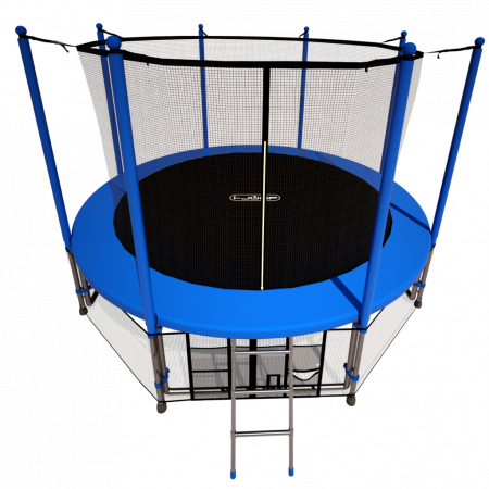 Комплект батут i-Jump 12ft (3.6м) с защитной сетью и лестницей