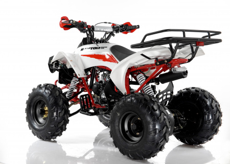 Квадроцикл Motax ATV Raptor Super LUX 125 сс Бело-красный