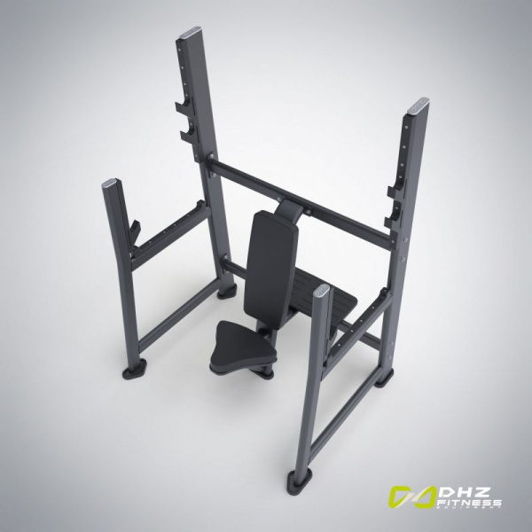 Скамья для вертикального жима штанги (Olympic Seated Bench) E7051