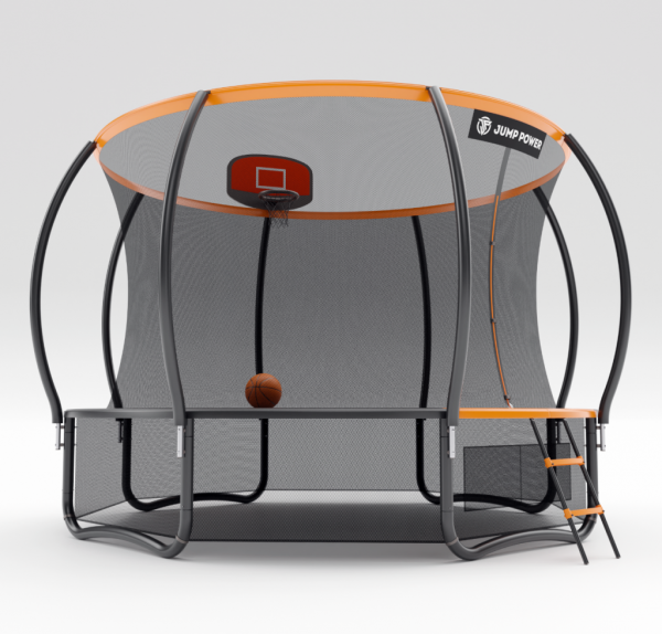 Батут Jump Power 14 ft Pro Inside Basket Orange