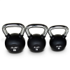 Гиря обрезиненная с хромированной рукояткой, AeroFit, 32 кг AFBK32