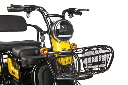 Электротрицикл Rutrike Бумеранг Черный