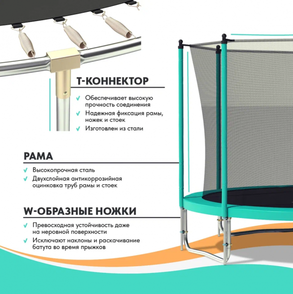 Батут Wallaby Jampy 12 FT