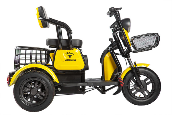 Электротрицикл Rutrike Бумеранг Черный