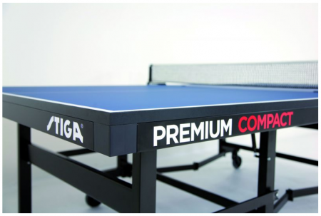 Теннисный стол профессиональный Stiga Premium Compact, ITTF (синий)