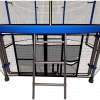 Комплект батут i-Jump 8ft (2.44м) с защитной сетью с лестницей