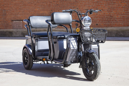Электротрицикл Rutrike Кэб Зеленый