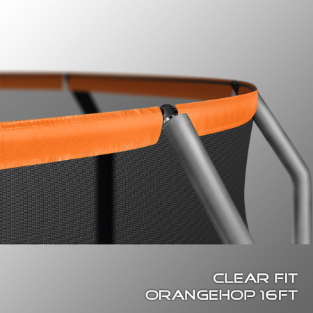 Батут Clear Fit OrangeHop 16Ft