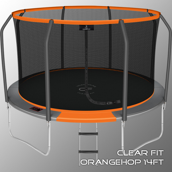 Батут Clear Fit OrangeHop 14Ft