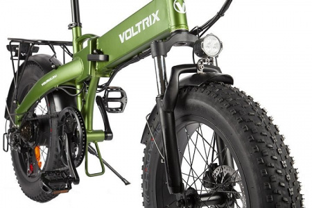 Велогибрид Voltrix City FAT 20 Зеленый
