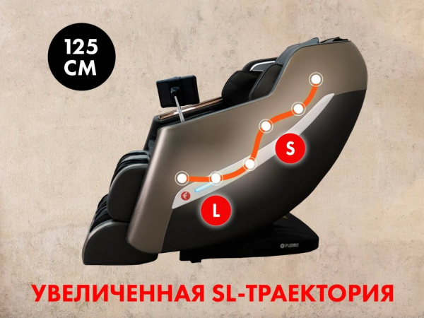 Массажное кресло Fujimo Kenko F623 Графит