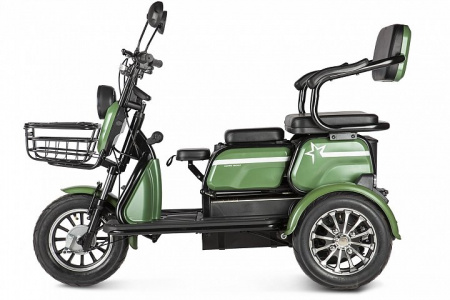 Электротрицикл Rutrike Пилот Зеленый