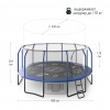 Батут Unixline Supreme Game 16 ft (blue)