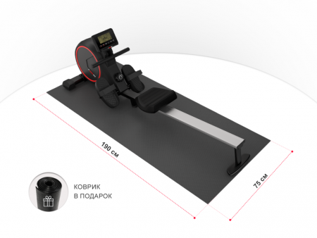 Гребной тренажер UNIX Fit Techno Rower 410