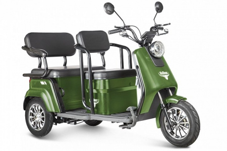 Электротрицикл Rutrike Топик Зеленый