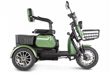 Электротрицикл Rutrike Пилот Зеленый