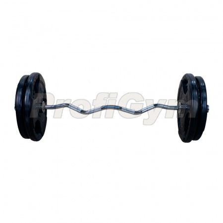 Штанга тренировочная ProfiGym W-образная 102,5 кг