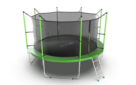 Батут с внутренней сеткой Evo Jump Internal 12ft (Green)