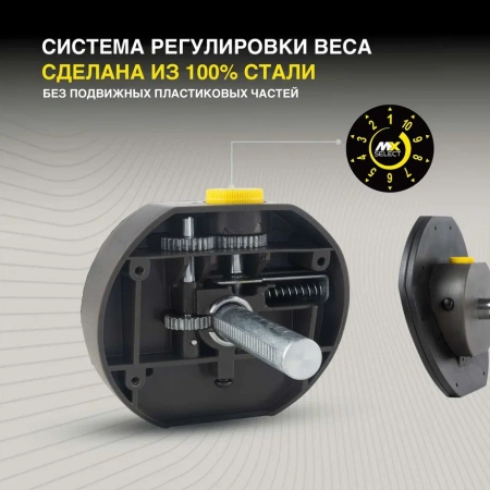 Штанга наборная MX Select MX-100, вес 12.7-45.3 кг