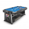 Игровой стол Unix Line Трансформер 4 в 1 (204х112 cм) Black
