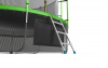 Батут с внутренней сеткой Evo Jump Internal 12ft (Green) + нижняя сеть