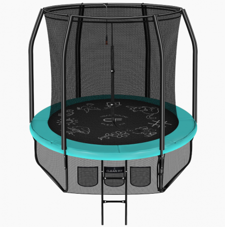 Каркасный батут Clear Fit FamilyHop 8Ft