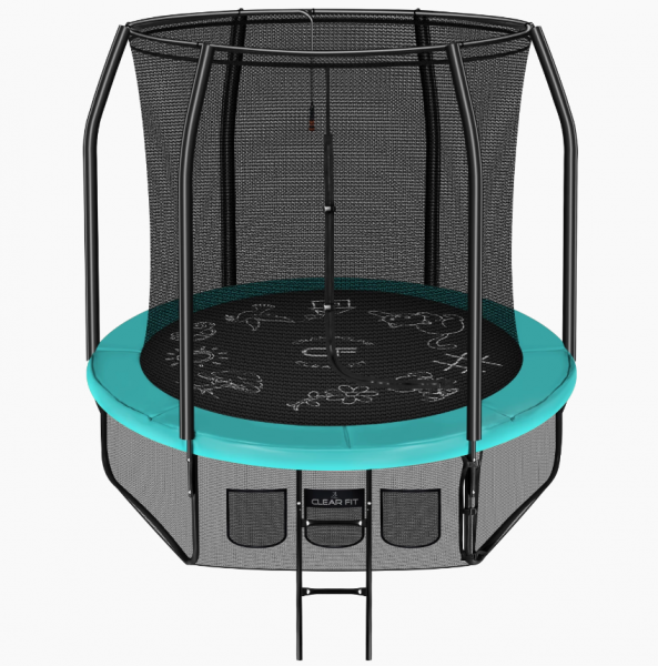Каркасный батут Clear Fit FamilyHop 8Ft
