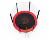 Батут с сеткой DFC Pelpo 8ft с лестницей, Red