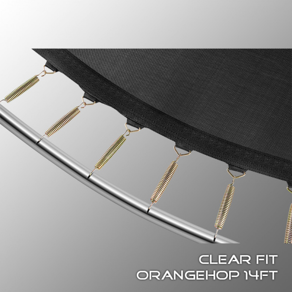 Батут Clear Fit OrangeHop 14Ft