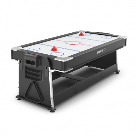 Игровой стол Unix Line Трансформер 4 в 1 (204х112 cм) Black