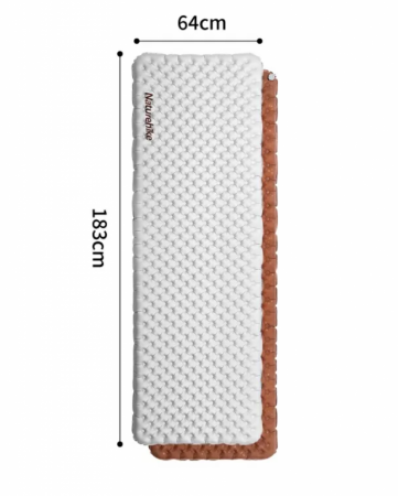 Коврик надувной Naturehike R5.8 Silvery