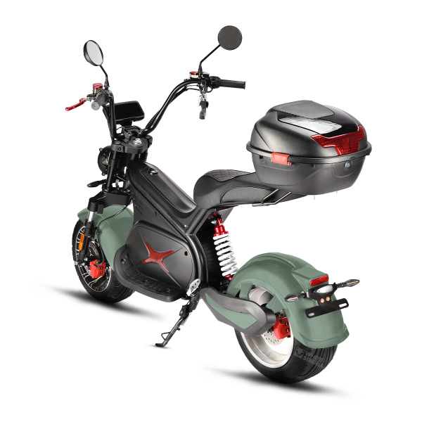 Электроскутер White Siberia BLACK SEA (GREEN) 5000W