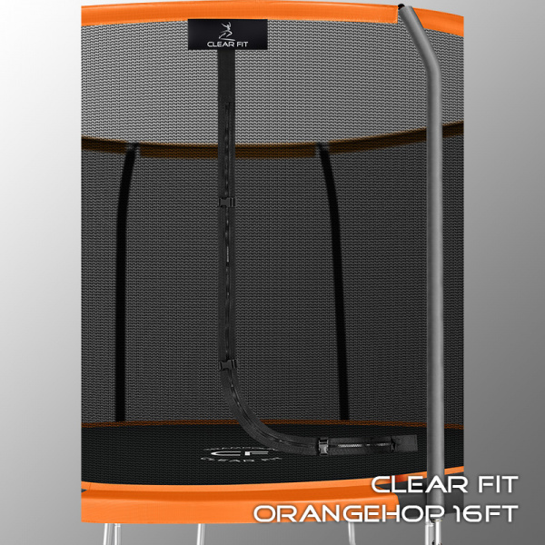 Батут Clear Fit OrangeHop 16Ft