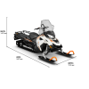Снегоход BRP Lynx 49 RANGER 600 E-TEC TOURING