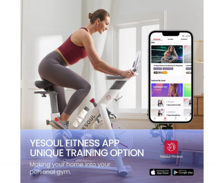 Спин-байк Yesoul S3 Pro Black
