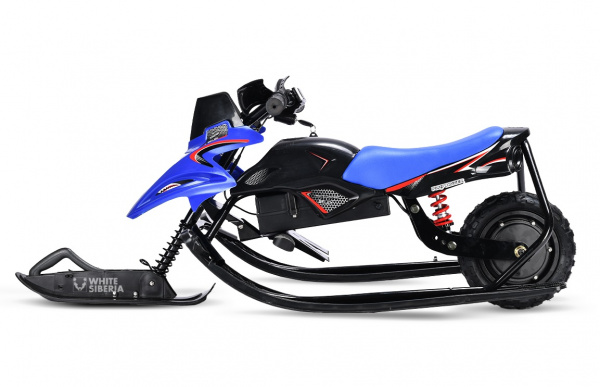 Электроснегокат WHITE SIBERIA BELEK 800W Синий