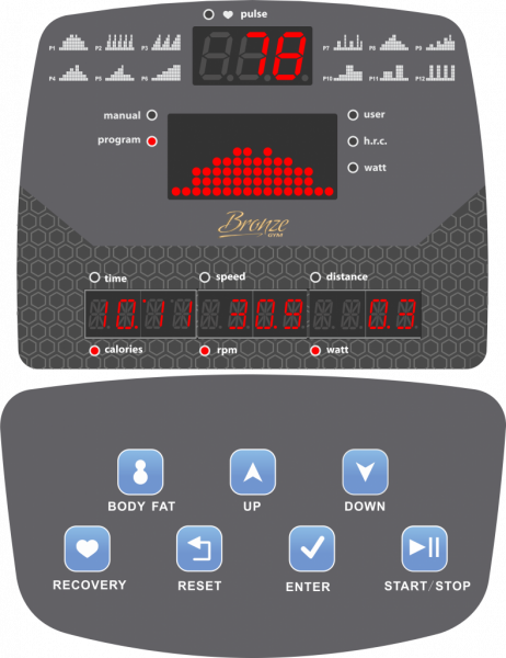 Велоэргометр Bronze Gym U901 Pro