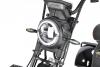 Электроскутер Citycoco White Siberia PRO Trike 3000W Черный