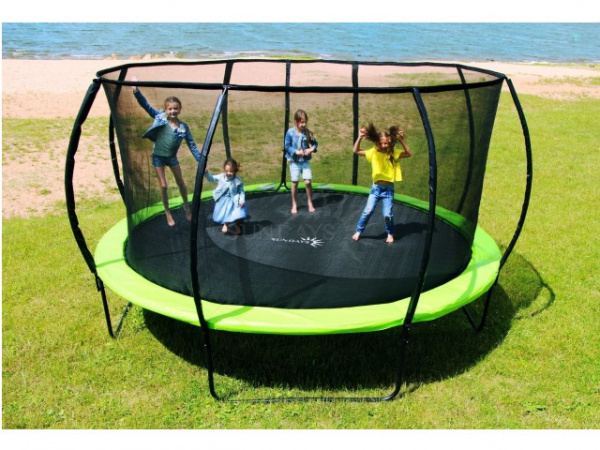 Батут с защитной сеткой и лестницей Sundays Champion Premium 465 см - 15ft