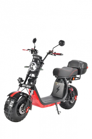 Электроскутер CityCoco White Siberia Pro 2WD 4000W Красный